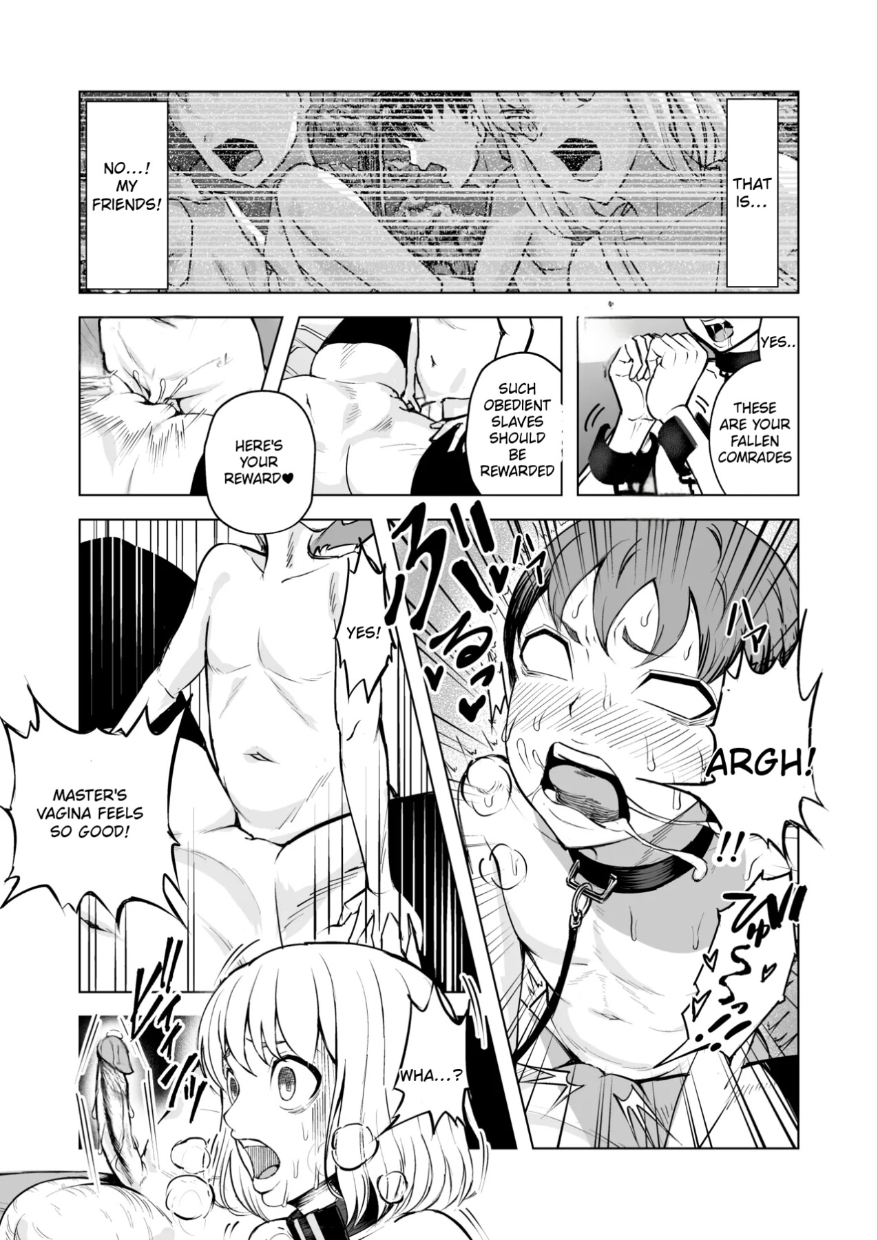 Hentai Manga Comic-A Dick Slave in a Land of Wicked Women-Read-46